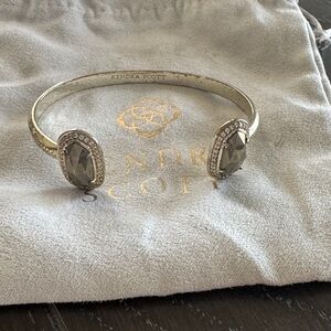 Kendra Scott Gold and Brown Cuff Bracelet